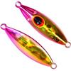 Zpengtai Esche Da Pesca 20g 30g 40g 60g 80g 100g 120g Shore Casting Jigging Spoon Lure Glow Saltwater Fishing con amo(COLOR A,80g)