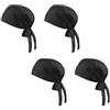 Vjsujehgy 4X Unisex Bandana cap Velo Fascia del Motociclista Bandana in Moto Bandana cap 100% Cotone