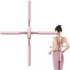 CLICLED Bastone da Yoga Correttore Posturale Per Spalle e Schiena Dritta Bastone Stretching Allenamento Attrezzo Fisioterapia Dorsale Sollievo Cervicale