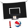 TUXCAXI Canestro da basket impermeabile per trampolino con recinzione in PVC resistente. Questi mini accessori per canestro da basket sono pensati per far
