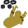 Dooisuue Set da coppia Attrezzature Fascia Blocchi Yoga S𝚎x𝚎s Interni Esercizi Yoga Fitness Accessori 6D30