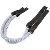 OFFIGAM Corda Elastica di Resistenza Ausiliaria per Ruota Addominale, Set Grigio, Materiale Reticolato, Portatile per Allenamento Forza a Casa in Viaggio