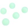 Jelquix Set di 10 Palline da Pong Fluorescenti, Che Si Illuminano Al Buio, per Giochi Notturni, Campeggio Ed Eventi Familiari, in ABS Dai Colori Vivaci, 40 mm.