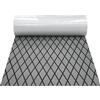 OUGPIU Finto Teak per Barca Eva Schiuma Autoadesiva Moquette Nautica Accessori Barca Pavimentazione Antiscivolo Marine Boat Decking Mat per Barche Piscina Yacht 240x40cm/240x112cm (Grigio Nero)
