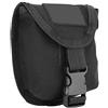 Pwshymi Tasca per Pesi da Immersione da 2 Kg con Copertura Regolabile per Immersioni Subacquee, Nylon 1000D Impermeabile, Fibbia a Sgancio Rapido, Ideale per i Subacquei (Nera)