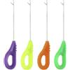 YANPINGJIA 4 punte da trapano a amo, strumento per pesca alla carpa, strumento per infilare esche per esche, riggings, ago da esca per ami da esca, facile da usare