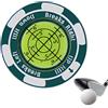 Genérico Green Reader - Marcatori per palline da golf per putting green, marcatore professionale da lettura per putt da golf in lega di zinco, ausilio di lettura per putting