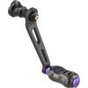 NiuLumea Maniglia a braccio singolo in fibra di carbonio per mulinello Fuego 70 mm Modificato Rocker Arm con per doppi cuscinetti grigio