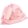 Yunhgft Set di da Campeggio Riutilizzabili in Plastica PP, per Picnic ed Esterni, Facile da Trasportare con Borsa a Rete, Rosa
