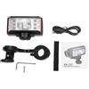 Buachois Faro Bici LED 1800lm Ricaricabile USB Impermeabile in Alluminio con Power Bank per Ciclismo Strada Pendolari