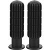 LRXIYODE Impugnature Ergonomiche in Pvc Nero per Calcio Balilla da Tavolo 0,7m, Antiusura, 1 Paio per Gioco di Calcio Balilla a Casa