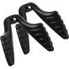 CLISPEED Supporti per Occhiali in Gomma Nera 2 Unitá, Cuscinetti Naso Regolabili per Ridurre Pressione e Aumentare Comfort dello Sport