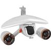 NGTFDCP Scooter subacqueo, Elica per Attrezzatura da Nuoto Portatile Underwater Booster per Adulti(White)