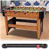 Haofy Mini Tabellone Segnapunti da Snooker da 6 Pezzi con Numeri Luminosi, Puntatori Resistenti all'Usura per Divertenti Giochi di Biliardino, 5,3
