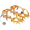 Riaisttd Ice Cleats for Shoes, Mountaineering Crampons, 14-Spikes Ice Snow Grips, Shoe Boot Traction Cleats, Anti-Slip Footwear for Women, Ice Cleats for Boots, Snow Grips for Shoes, Mountaineering