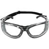 RiToEasysports Protezione per gli Occhi da Racquetball, Occhiali da Squash Antiappannamento con Cinturino Staccabile per Uomo e Donna