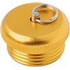 ZMdooreasy Tappo terminale per canna da pesca in lega di alluminio con anello di trazione per una sostituzione sicura della coda della canna, compatibile con 8 canne da 522 mm di diametro (17,5 mm)