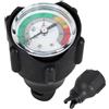 Riaisttd Inflatable Boat Pressure Gauge, Air Measuring Tool, Raft Inflation Monitor, 2,05 x 3,11 pollici, Pompa Accessories, Ideal for Travel, Outdoor, Kayak, Canoe, Dinghy, Water Sports Use