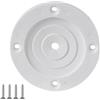 Riaisttd Fishing Rod Holder Cover Gasket, Flessibile PVC Cap Protector, Multi-Purpose White Gasket, Boat Gear Accessory, Sturdy, Angler Equipment for Friends Family Enthusiasts Adulti