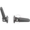 NiuLumea Pedane elettriche in lega per bicicletta, pieghevoli, antiscivolo, 78 x 75 mm, colore: nero