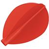 Target Darts 8 Flight - Flight a Goccia in plastica, Colore: Rosso