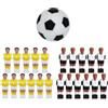 Sionhiuo Giocatori di calcio balilla da tavolo, ricambio per giocatori di calcio da tavolo per partite di calcio da torneo, accessori creativi per bambole da calcio per casa, scuola, dormitorio