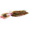 Vistnale Esca da Pesca in plastica, Esche da Pesca Gonna in Silicone Crankbaits Popper Lure Attrezzatura Dura per Acqua Dolce Acqua salata Cachi