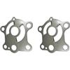 kirkasta 670-44323-00 Piastra esterna per pompa dell'acqua per fuoribordo Yamaha 25HP-60HP 2 tempi sostituisce 18-3132 x 2 pezzi