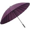 Generic CMBSSTFC Ombrelli da Pioggia Ombrello Antivento Ombrello Grande da Uomo Ombrello da Esterno per Affari Ombrelli da Golf Rainstorm Ombrello da Donna Ombrello Antivento (Color : Purple, Size : 112 *