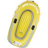 Keenso Canoa Gonfiabile Barca Gonfiabile in PVC per 2 Persone Barca a Remi Air Boat 45 X 74 Pollici Design Pieghevole a Doppia Valvola per Pesca alla Deriva Immersioni Lago Fiume Ricreazione