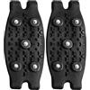 byepica 5-Claw Outdoor antiscivolo neve ghiaccio Grips, nero PE e metallo trazione tacchetti per ghiaccio e strade fangose, calzatura universale per escursioni invernali 10,9 x 5,1 x 0,3 cm, 110 x 50 x 3 mm