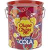 Chupa Chups Latta Cola, Lollipop, Gusto Cola e Cola Lemon, Confezione da 150 Lecca Lecca Monoporzione, Ottimo come Idea Regalo, per Compleanni, Regalini Fine Festa Bambini