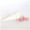 UNKC 100 PZ Coni Riso Matrimonio, Stella tagliata al laser, Coni Portariso, Cono Portaconfetti, Bianco Porta Riso per Confetti, confettata, Bomboniera Matrimonio Elegante per Segnaposto Comunione Nozze
