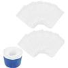 OFFCUP Calzini da Skimmer per Piscina, 20Pcs Skimmer Piscina, Pool Skimmer Socks, Calze da Filtro per Piscina, Filtro Skimmer Piscina per Rimuovere Detriti Foglie Capelli Insetti, Bianco