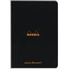 RHODIA 119166C - Quaderno a punto metallico Black A4 21x29,7cm 80g/m²