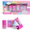 MARTINELIA - Panoplie di trucco completo unicorno - 2 vernici, 4 ombretti, 1 lucidalabbra - Trucco per bambini - Confezione regalo ragazza