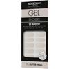 Deborah Milano - Smalto Gel Adesivo per Unghie, Stickers in smalto Gel da polimerizzare in Lampada UV Led, Long Lasting, 20 Adesivi, Colore 11 Glitter Pearl