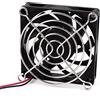Ruilogod 70mm x 15 millimetri 9 Flabellums 24V DC brushless ventola di raffreddamento w Metal Grill