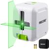 Firecore Livella laser Firecore Cross Line Laser - Autolivellante e modalità manuale - Preciso livellamento e allineamento per fai da te - Leggero e portatile - Custodia per il trasporto e 2 batterie alcaline
