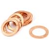 Ruilogod 20mm x 28mm x 2 millimetri a forma di anello metrico a forma di rame rondella di rame 10 pezzi