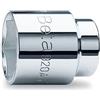 Beta 920A 20 - Chiavi a bussola con attacco quadro femmina 1/2 bocca esagonale, cromate