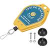 QUARKZMAN Retrattile Molla Bilanciatore 1,1-3,3 Libbre (0,5-1,5 Kg) Attrezzo Supporto Appeso Attrezzatura con Raccordo Accessorio per Linei Assemblaggio Blu