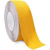 Gebildet 20m×5cm Nastro Adesivo Antiscivolo, Nastro Antiscivolo che Migliora la Presa, Adesivo di Sicurezza Adesivo Forte per Interni ed Esterni, Giallo
