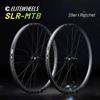 ELITEWHEELS Set di Ruote in Carbonio 29er per MTB, Ultraleggere per Trail XC, Sistema a Cricchetto M14 con Mozzo 36T, Compatibile con 5 Tipi di Cerchi, Ruote per All Mountain