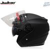 JIEKAI Casco da moto Go Kart Scooter Motor Van Caschi vintage a doppia lente per moto Mezzi caschi da corsa Four Seasons Casco Casque