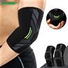 JUUMMP Supporto per il gomito Elastico per palestra Sport Gomito protettivo Assorbe il sudore Sport Basket Pallavolo Tennis Manica del braccio Gomito Tutore