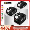 Gisam Batteria ricaricabile da 18 V 22500 mAh 15000 mAh agli ioni di litio con indicatore di carica per batteria per utensili elettrici Makita