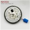 Keep Watching Movimento meccanico automatico NH35 autentico giapponese, alta precisione, 24 rubini, sostituzione dell'orologio Mod NH35A, data alle 3:00