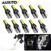 AUXITO 10Pcs lampada a LED economica T10 W5W lampadina a LED 7020 2SMD 194 168 2825 luce interna per auto per BMW VW Volkswagen Toyota Corolla