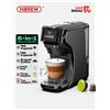 HiBREW Macchina da caffè a capsule 6in1 Caffè espresso multiplo caldo/freddo Cafetera Cappuccino Caffettiera Dolce Gusto Nespresso in polvere H1B